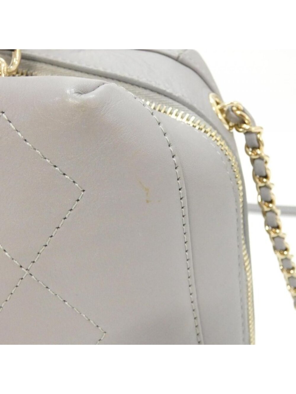 Chanel Bag Handbag Gray - Picture 5 of 10